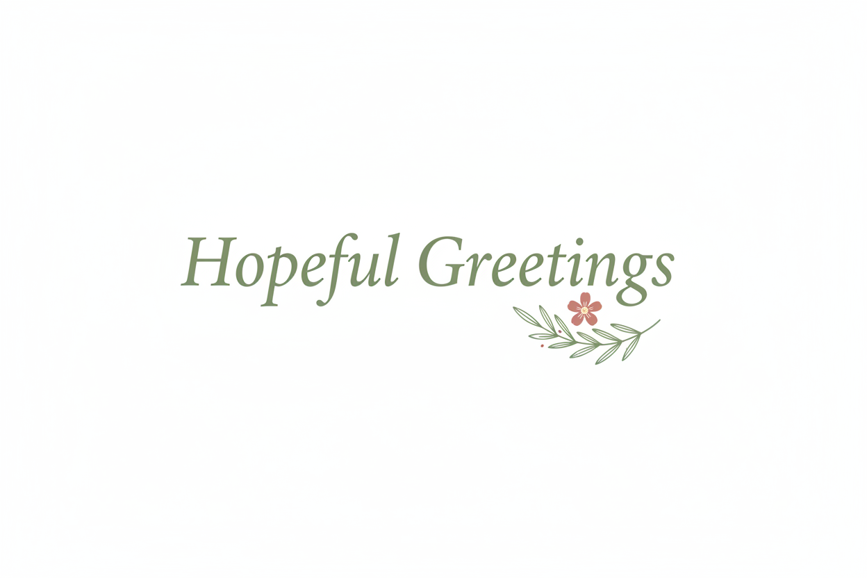Hopeful Greetings
